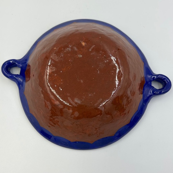 Vintage Mexican Talavera Pottery Sunflower Jug & Bowl Hand Painted Folk Art Boho - Picture 5 of 10